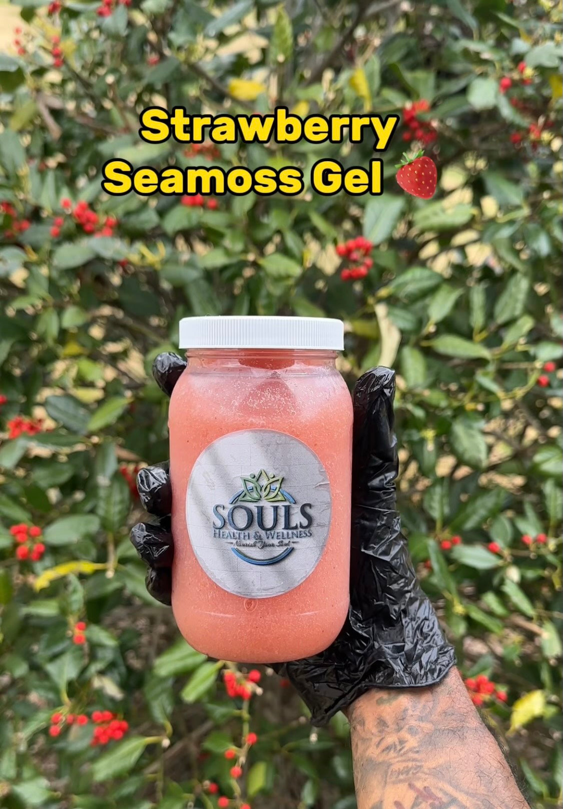 Strawberry Sea Moss Gel